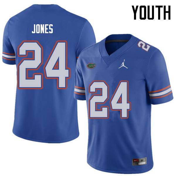 Jordan Brand Youth #24 Matt Jones Florida Gators College Football Jersey Royal